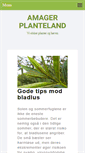 Mobile Screenshot of amager-planteland.dk
